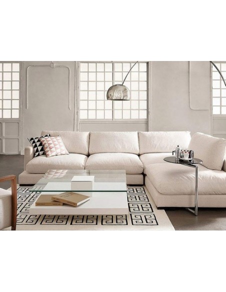 789931-MLA27447333541_052018,Esquinero Sofa En Tela Tussor. Fabricandoliving