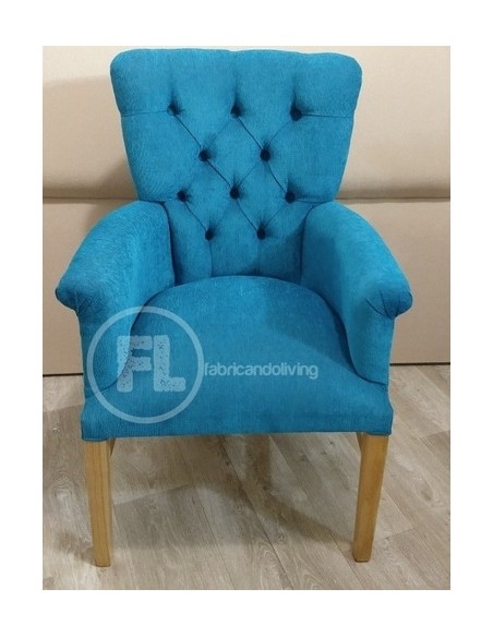 912852-MLA41503714256_042020,Sillón Silla Cabecero Berger( Vip) Paraiso Refozada Chenille